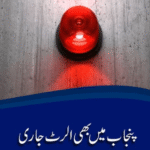 موسمی صورتحال کے پیشِ نظر پی ڈی ایم اے پنجاب نے الرٹ جاری کردیا